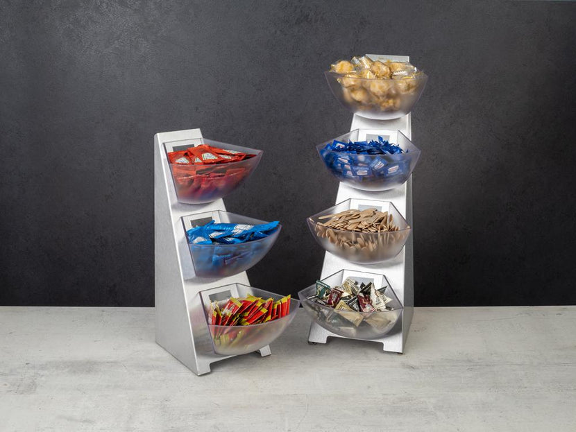 Multi Rack Set, 4-Tier 5 Pcs. ca. 19*31 cm, height 53 cm