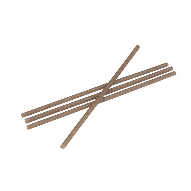 EQUO koffierietjes 6x200mm – milieuvriendelijk en perfect voor frisdrank, sappen en cocktails in de horeca.

