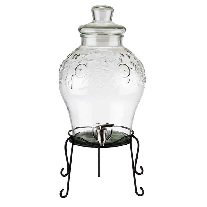 Drinks Dispenser -Fruits- Ø 25 cm, h: 58 cm, 10.5 ltr.