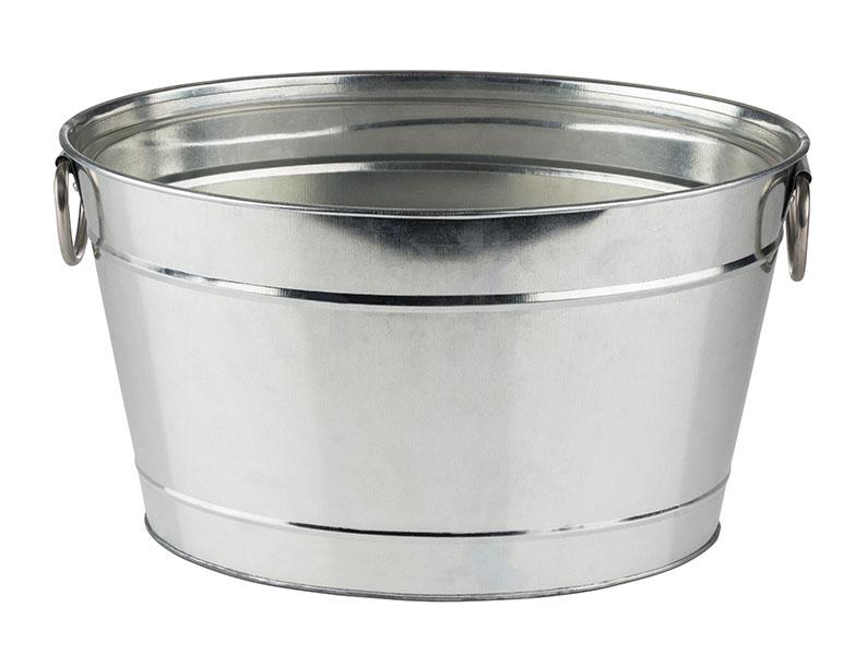 Beverage Tub -Tin- 40*28 cm, h: 22 cm