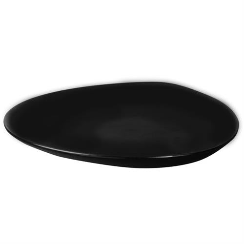 Ming Plate 14,7 cm Black 12/box