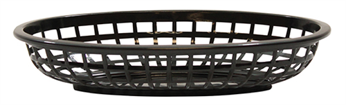 Classic Oval Basket Black 36/box