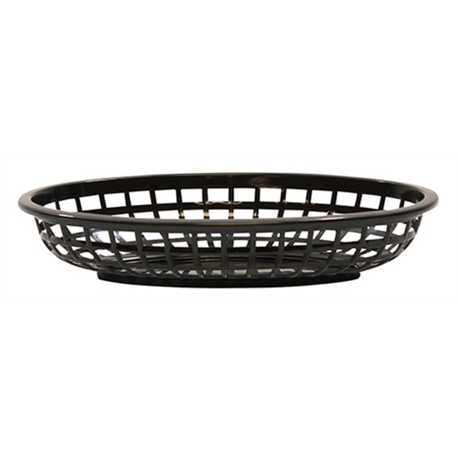 Classic Oval Basket Black 36/box