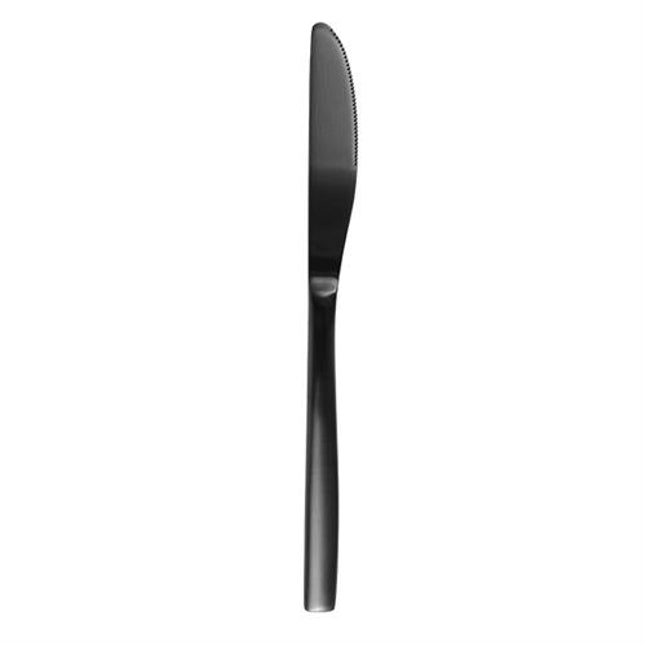 Comas BCN Colors Black Table Knife 22.1 cm 12/box