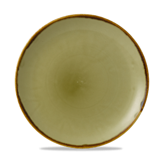 Harvest Green Coupe Plate 26 cm 12/box