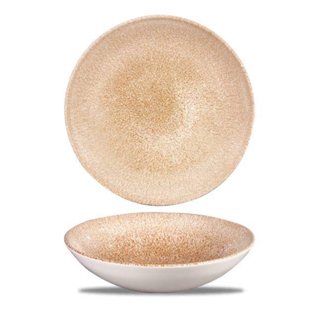 Raku Garnet Orange Evolve Coupe Bowl 18cm 12/box