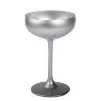 Olympic Plain Champagne Saucer Silver 230 ml 6/box