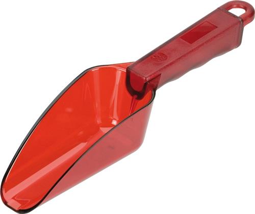 Ice Scoop red polycarbonate 0.18 L