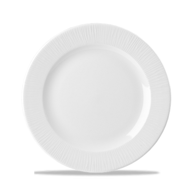 Bamboo Footed Plate 26cm 12/box