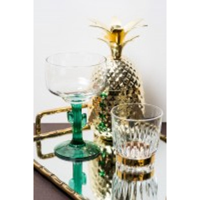 47 Ronin Metal Pineapple with straw Gold 710 ml