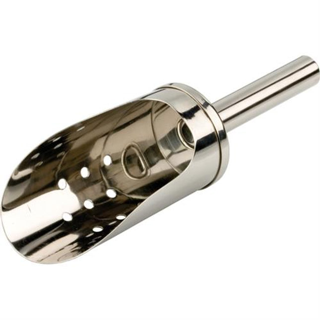 Ice Scoop stainless steel perforated