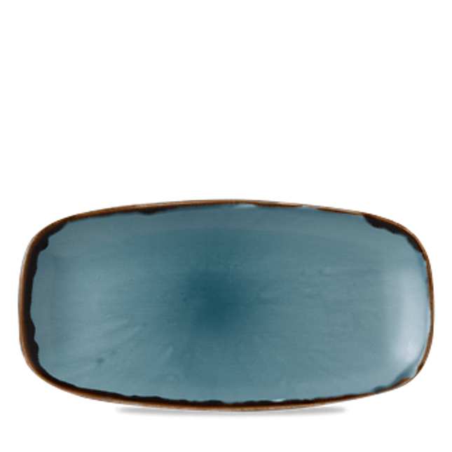Harvest Blue Chefs Oblong Plate 29,8x15,3cm 12/box
