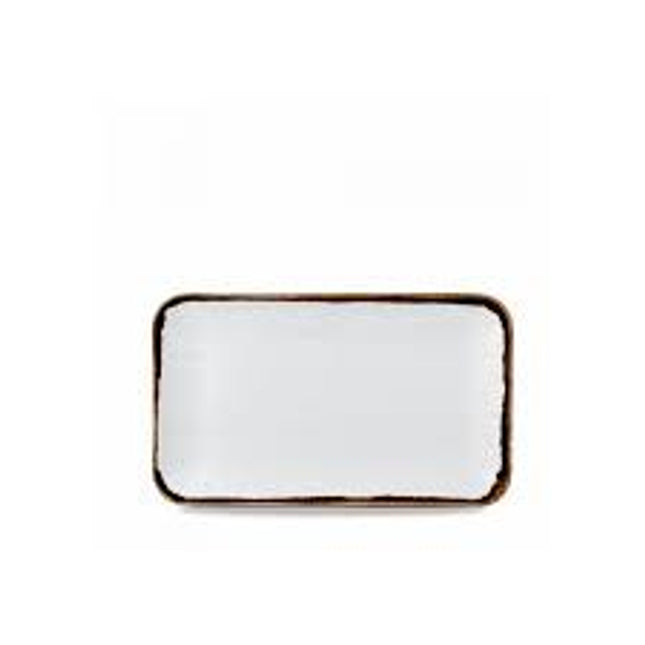 Harvest Natural Organic Rectangular Plate 27x16cm 12/box