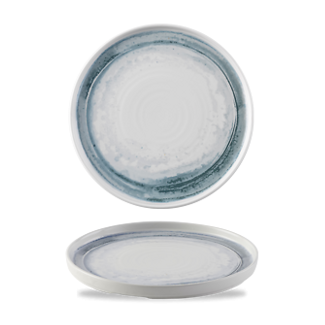 Finca Limestone Walled Plate 26cm 6/box