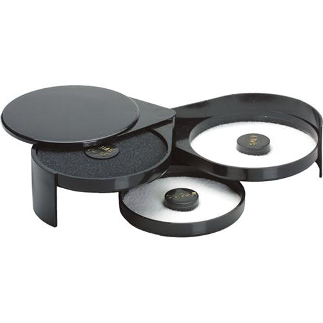 Glass Rimmer for salt &amp; sugar black