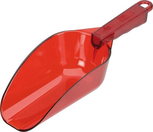 Ice Scoop red polycarbonate 0.7 L