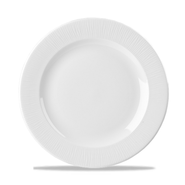 Bamboo Footed Plate 28cm 12/box