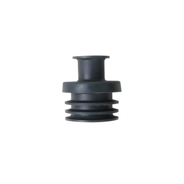 Silicone Pourer Black For Oil And Vinegar Bottle Ø 3.6*H 3.8