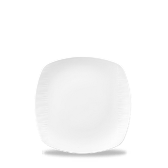 Bamboo Square Plate 17cm 12/box