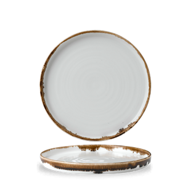 Harvest Natural Walled Plate 21cm 6/box