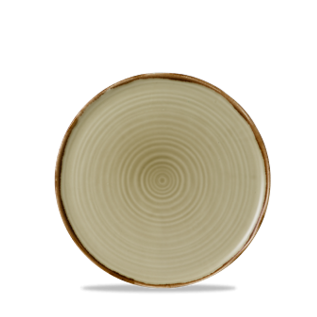 Harvest Linen Organic Coupe Flat Plate 31,8cm 6/box