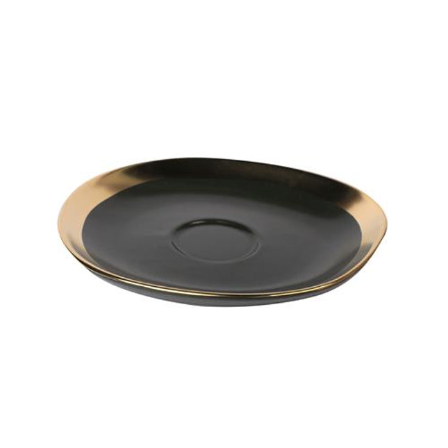 Dynasty Saucer green/gold Ø 15 cm 6/box