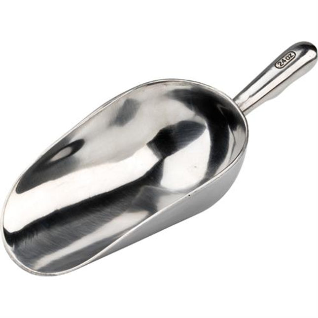 Ice Scoop large aluminium 19*10 cm