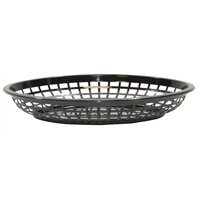 Jumbo Oval Basket Black 36/box