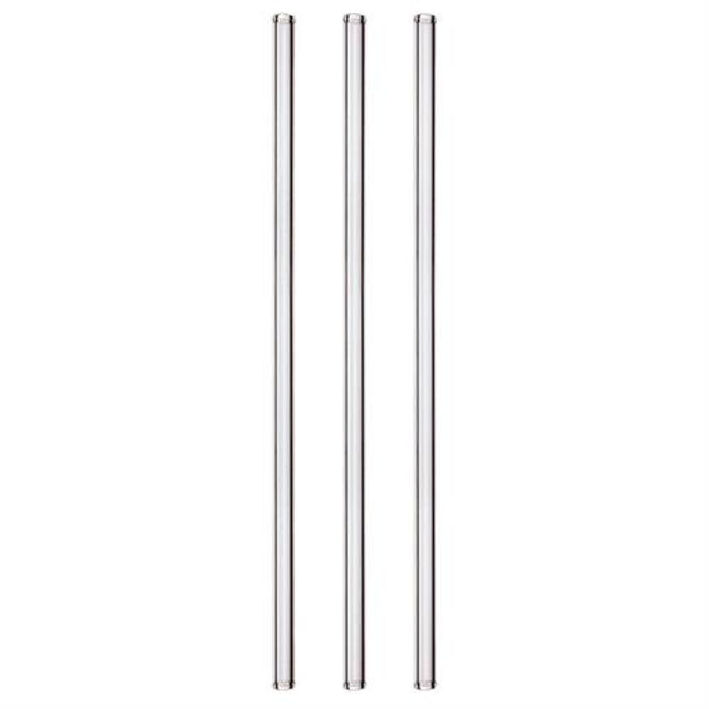Straight glass straws 23 cm 50/Set