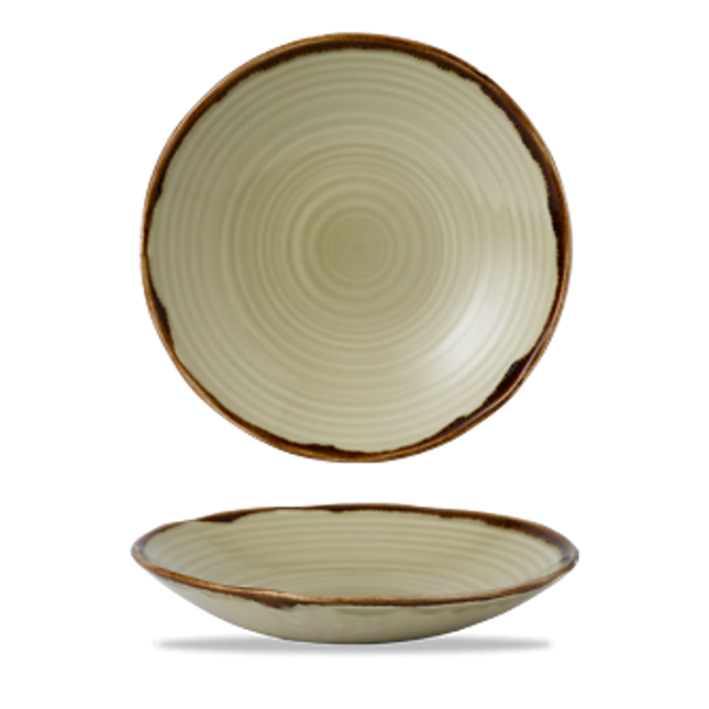 Harvest Linen Organic Coupe Bowl 27.9cm 12/box