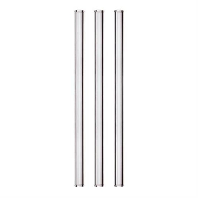 Straight glass straws 15 cm 50/Set