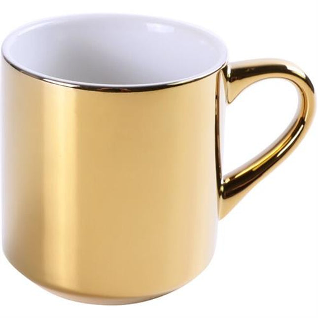 Coffee Mug Gold 340 ml 6/box