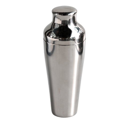 2pcs Parisian Cocktail Shaker stainless steel polished 550 ml