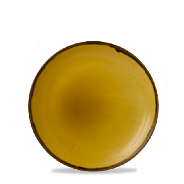 Harvest Mustard Coupe Plate 21,7cm 12/box
