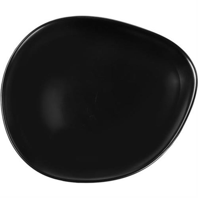 Ming Plate Dessert 21 cm Black 6/box