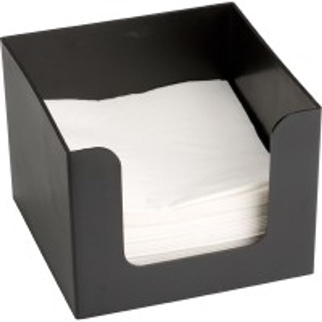 Napkin Holder black L 14 cm * W 14 cm * H 10 cm