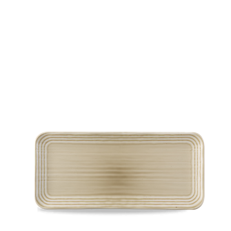 Harvest Norse Linen Organic Coupe Rect Platter 6/box