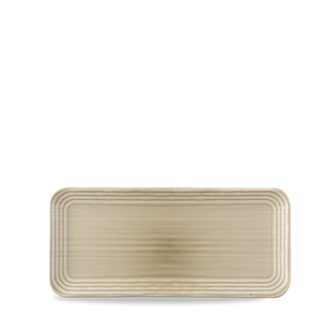 Harvest Norse Linen Organic Rect Plate 34,6x15,6cm 6/box