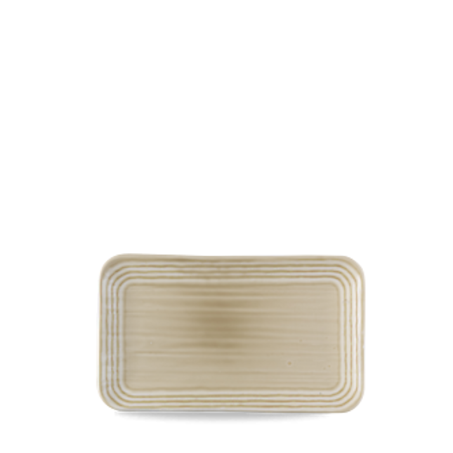 Harvest Norse Linen Organic Rectangular Plate 27x16cm 12/box