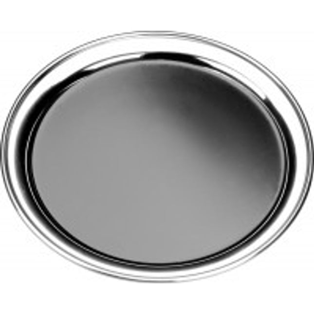 Metal Tray with Vinyl stainless steel Ø 35,5 cm