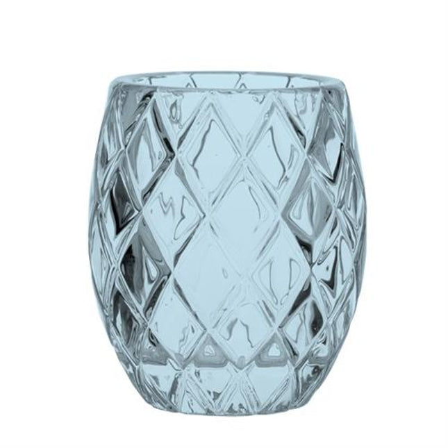 Tea light holder Light blue