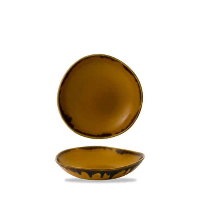 Harvest Mustard Round Bowl 25.3cm 12/box