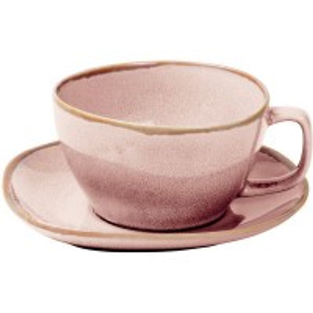 Ming Saucer Pink 6/box