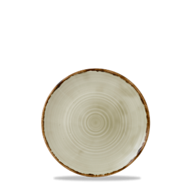 Harvest Linen Organic Coupe Plate 23cm 12/box