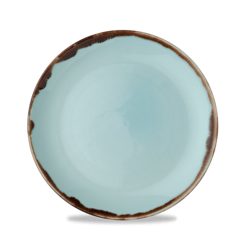 Harvest Turquoise Coupe Plate 21.7 cm 12/box