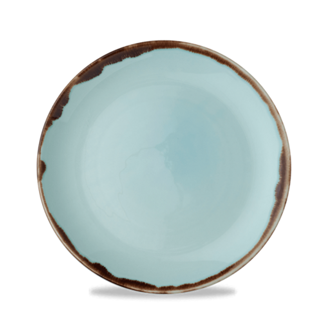 Harvest Turquoise Coupe Plate 21.7cm 12/box