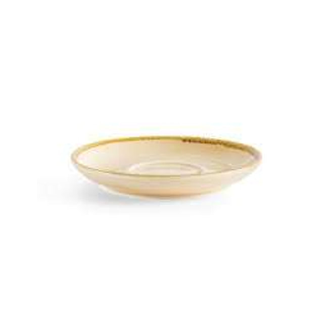 Sandstone Cappuccino Saucer 15.6cm 12/box