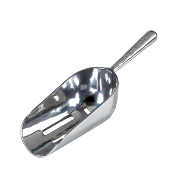 Drain Scoop aluminum perforated 21*6.5 cm