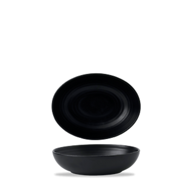 Evo Jet Deep Oval Bowl 21.6x16.4cm 6/box