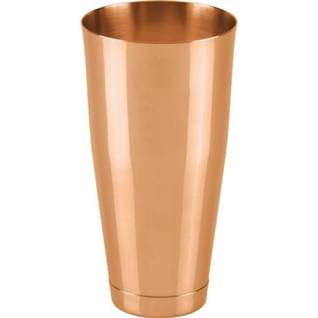 Boston shaker polished copper plated 820 ml